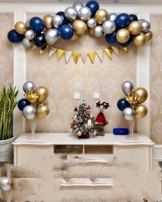 Nordic Style king Birthday Suit kids Party Decoration