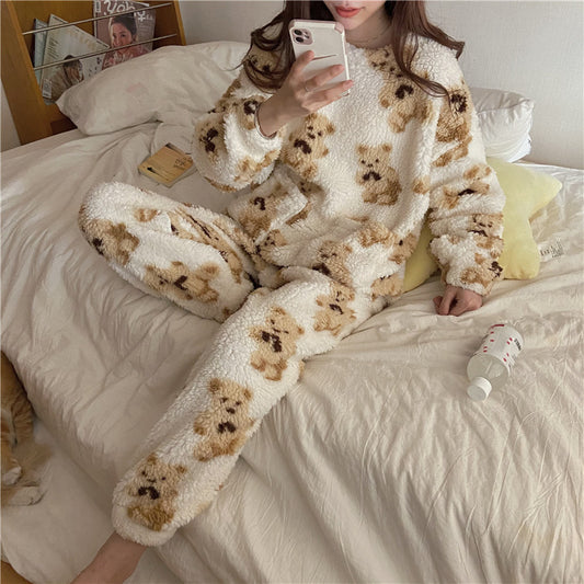 Bear Homewear Pajamas Suit Women