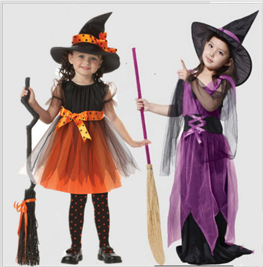 Halloween child witch costume