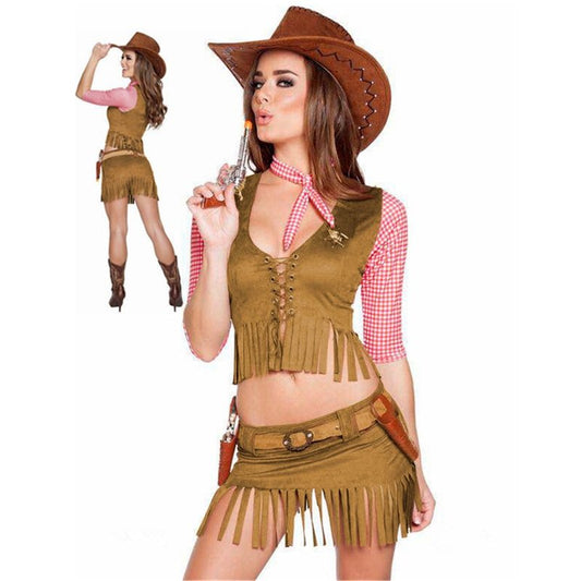 Cowboy Halloween Pirate Costume