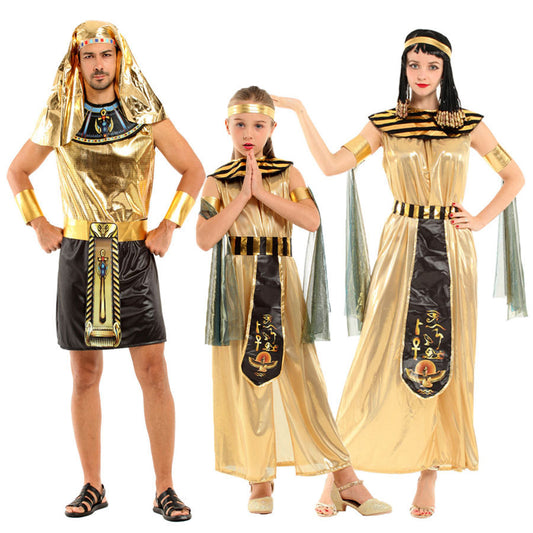 Halloween Cosplay Costume Masquerade Cleopatra Costumes Indian Queen Princess Costumes