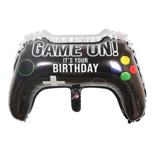 Game Controllers Decorated With Birthday Balloons