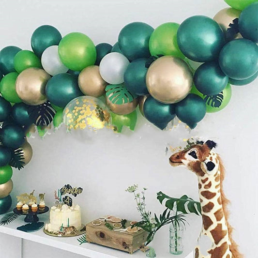 Forest Birthday Party Decoration Balloon Supplies