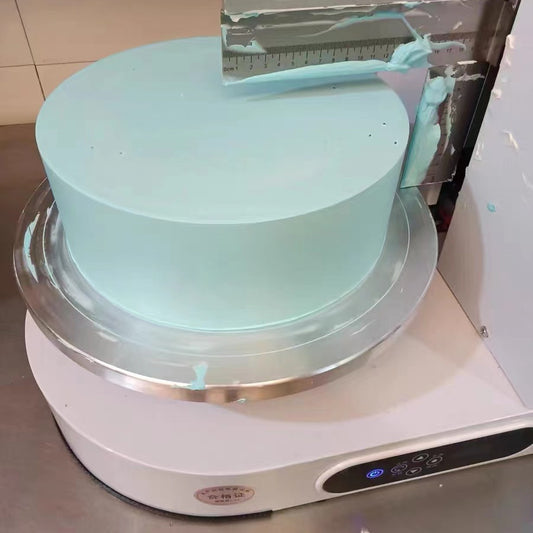 Electric Intelligence Of Birthday Cake Smearing Machine