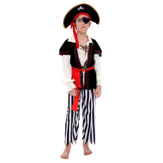 Halloween Children Costume Pirate Suit Boy
