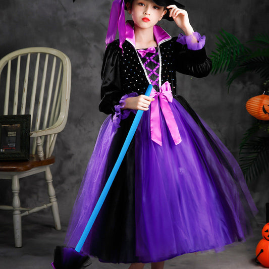 Halloween Performance Costume Girls' Luminous Dress